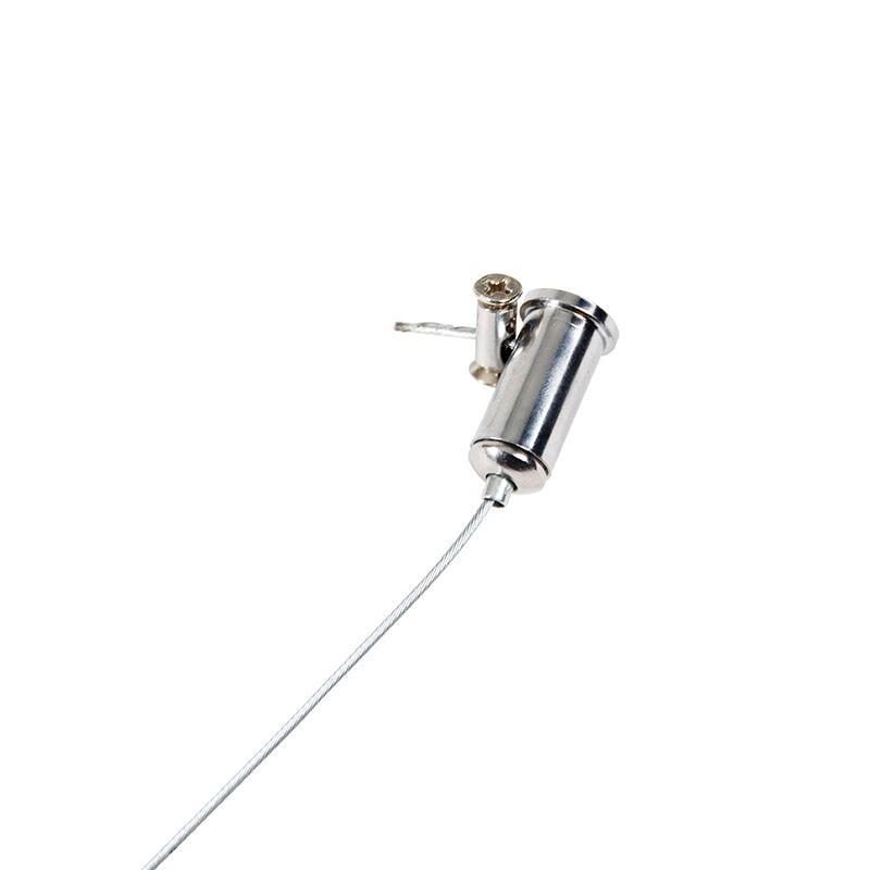 Modern hangend railsysteem met 5 spots wit 1-fase  - Iconic Jeana