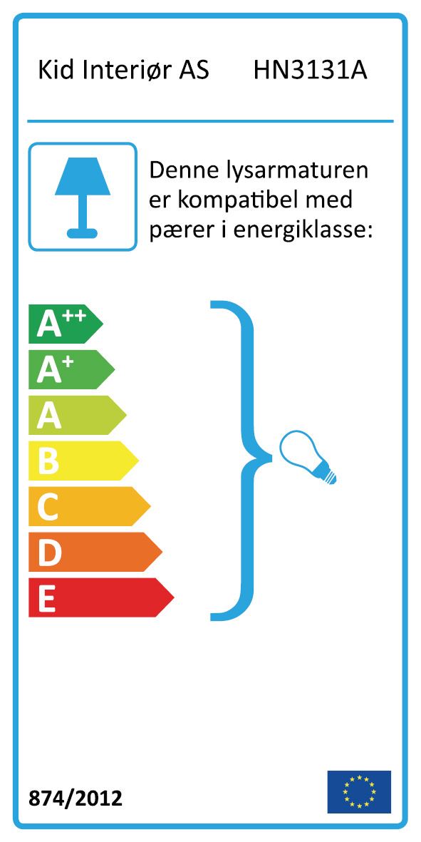 Gulvlampe svart - ø31,5x180 cm