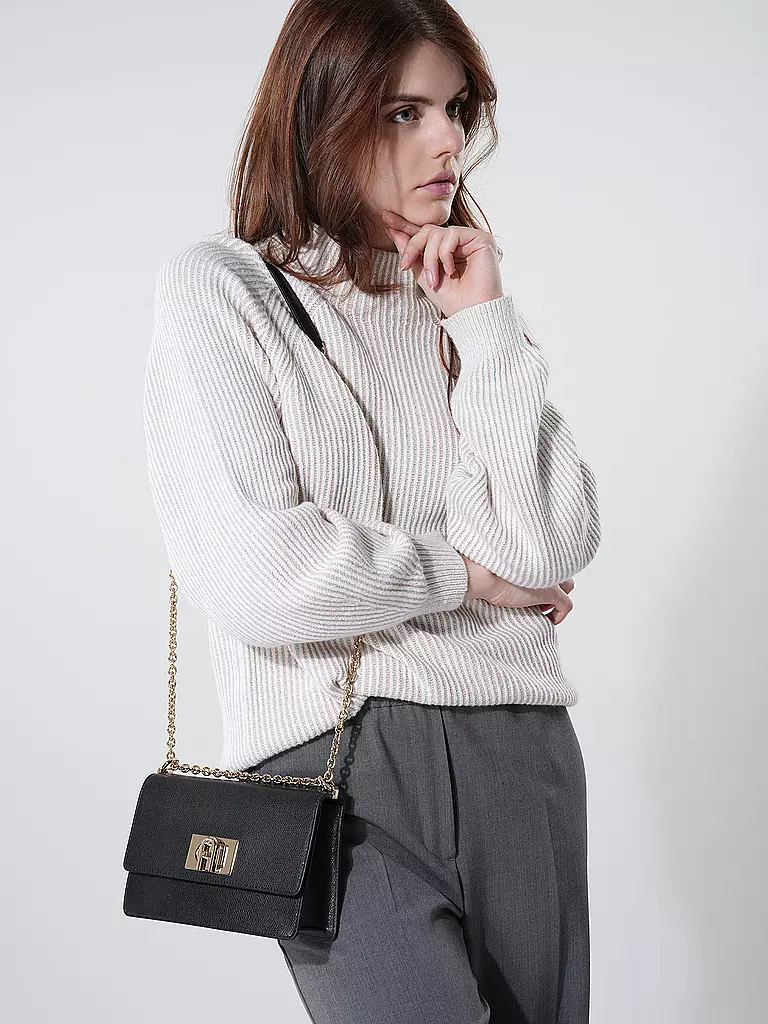 FURLA Ledertasche - Mini Bag 1927 schwarz