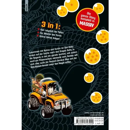 Carlsen Verlag Dragon Ball Massiv 3 von Akira Toriyama
