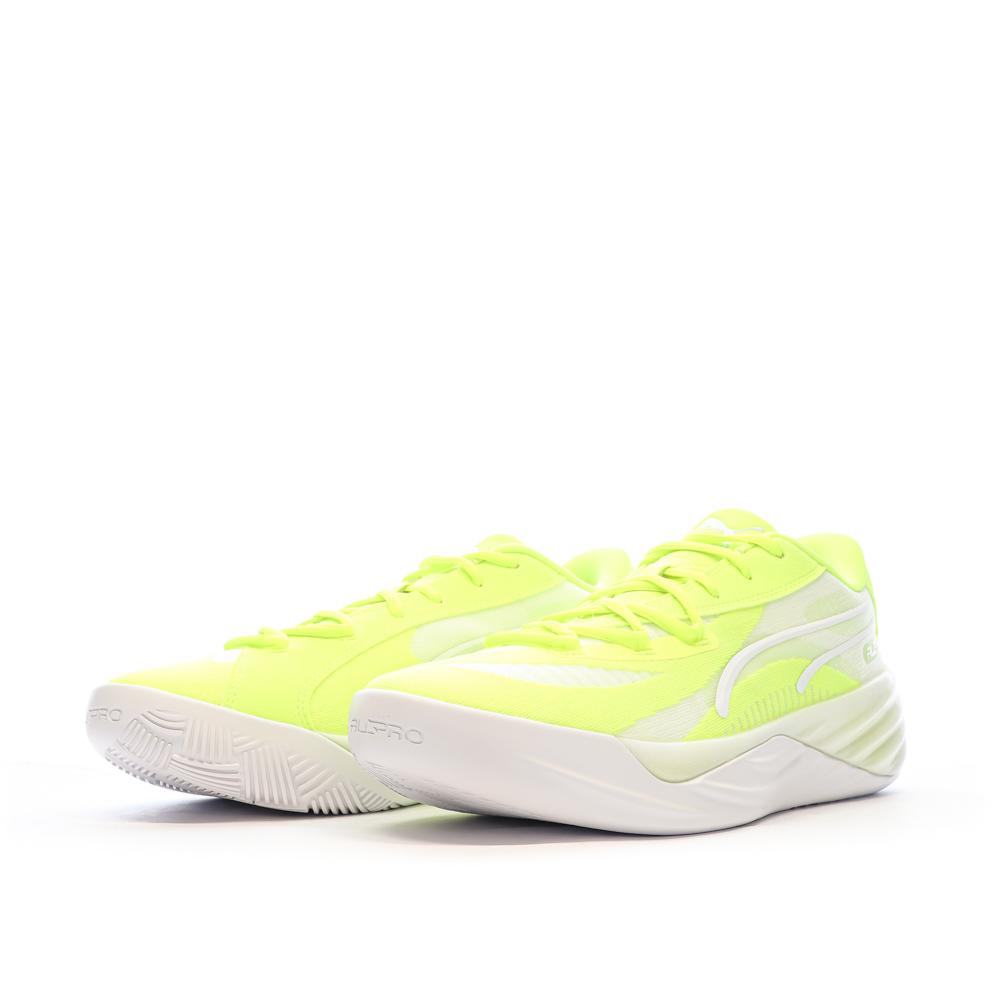 Puma Chaussures de basket Jaune Homme Puma All-pro Nitro