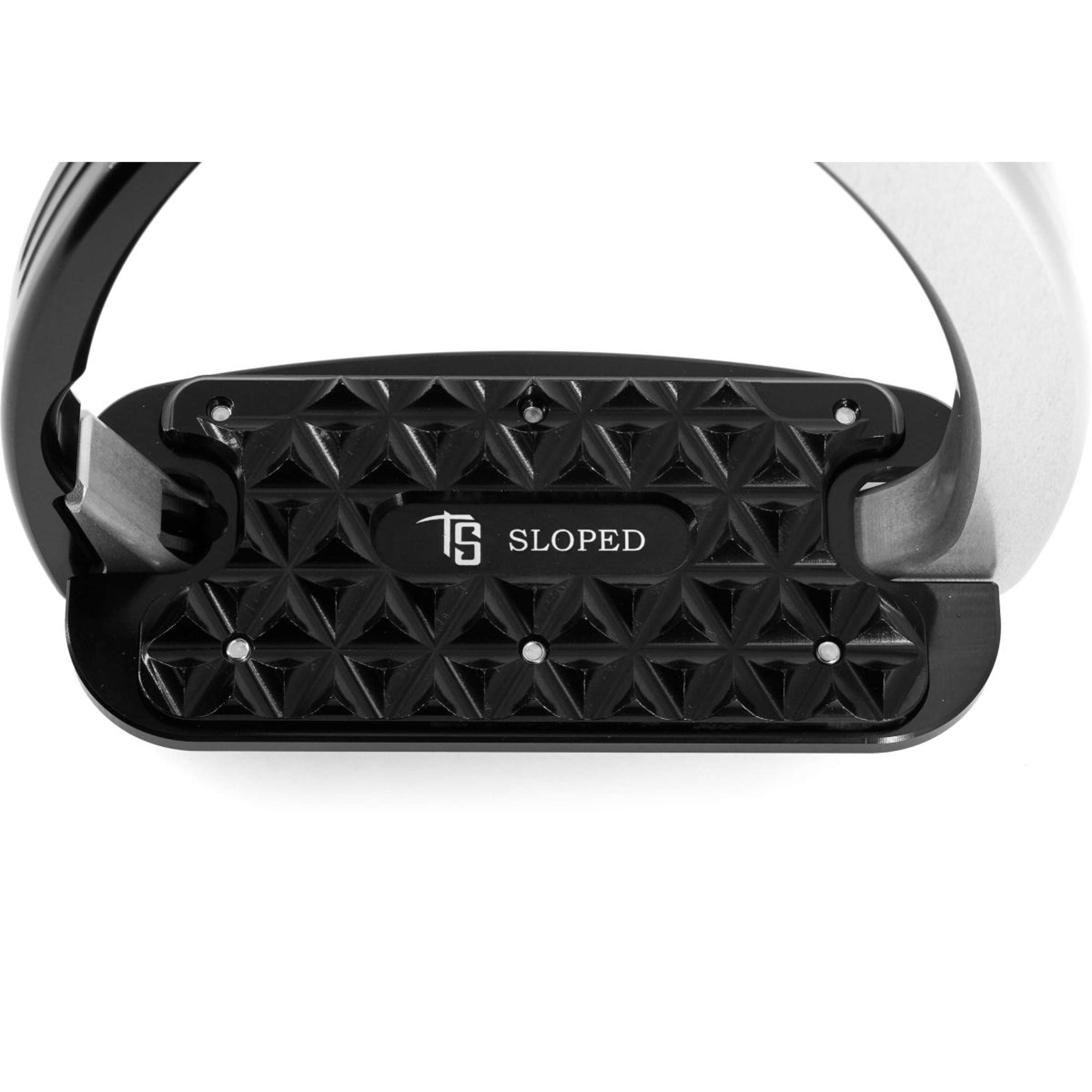 Tech Stirrups Stijgbeugels Venice Sloped EVO Zwart/Rood