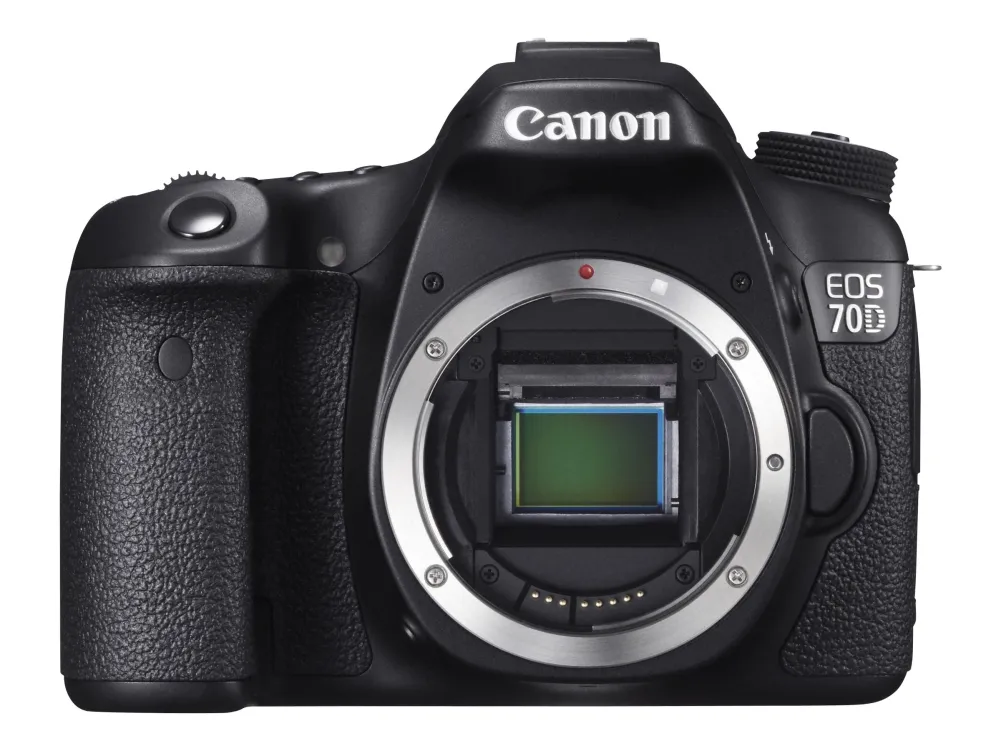 Canon EOS 70D - Digitalkamera - SLR - 20.2 MP - APS-C - 1080p - 3x optisk zoom EF-S 18-55 mm IS STM objektiv - Wireless LAN