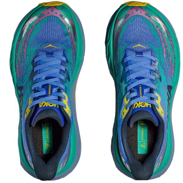 Chaussure trail HOKA ONE ONE STINSON 7 W VIRTUAL BLUE / TECH GREEN