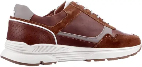 Australian 15.1682.02-T6E Connery K  maat 47 veterschoen cognac combi Calandschoen