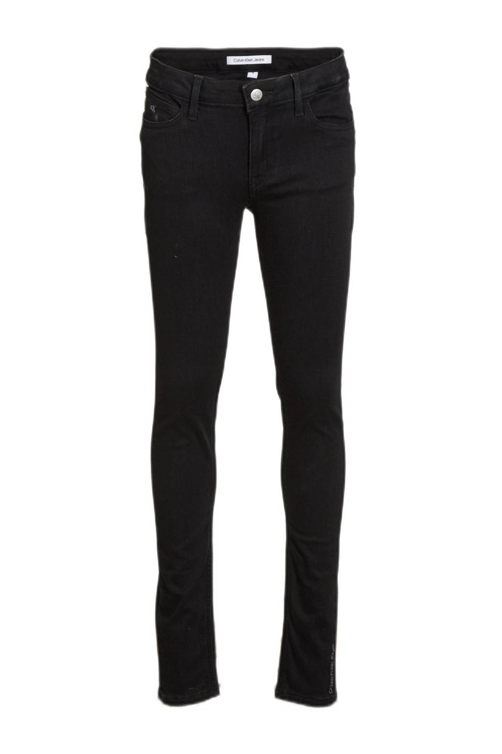 CALVIN KLEIN JEANS skinny jeans clean black