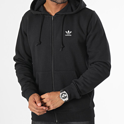 Sweat Zippé Capuche Essential IL2511 Noir