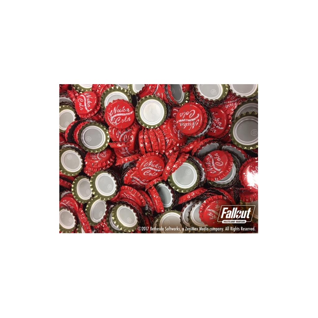 Fallout: Wasteland Warfare - Nuka Cola Caps Set