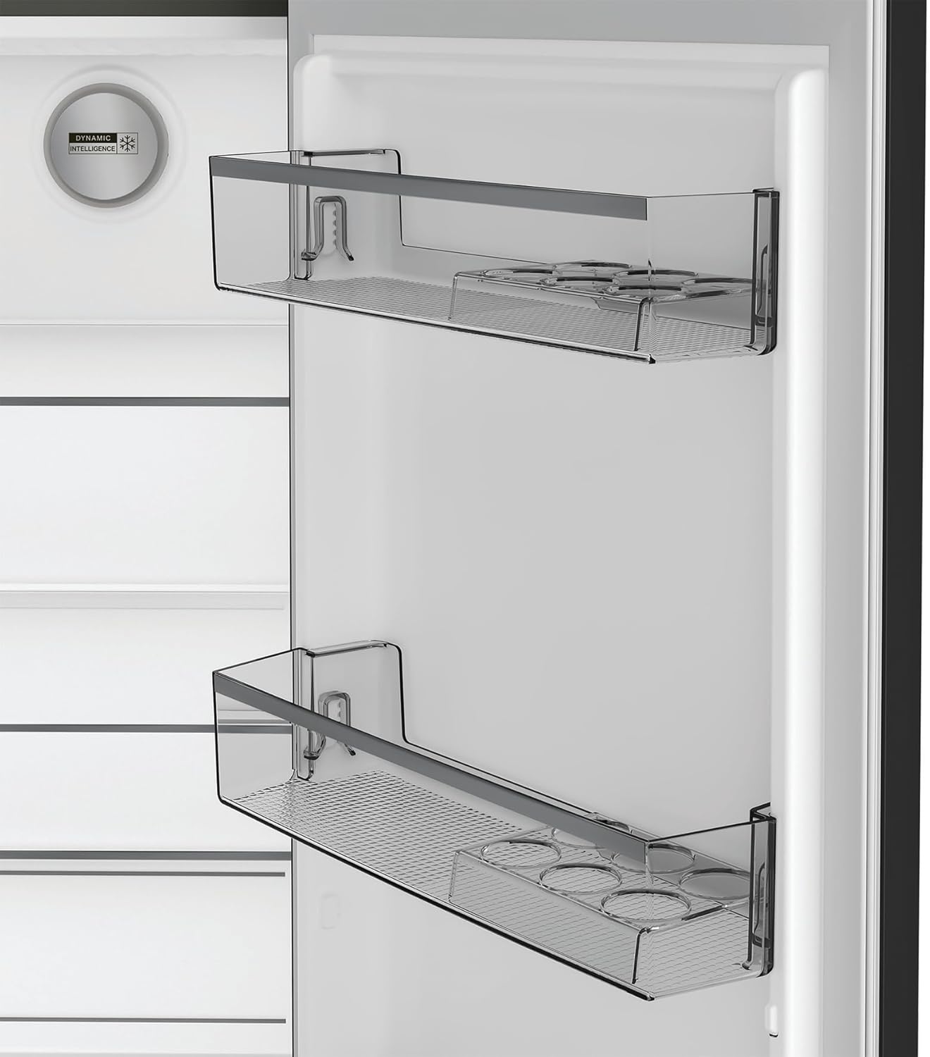 Bauknecht SBS IW D90 BLACK Side by Side Kühl-Gefrierkombination/Inverter Kompressor/Wasser- und Eiswürfelspender/FreshShield/ElegantFit/Dual Cool Total NoFrost