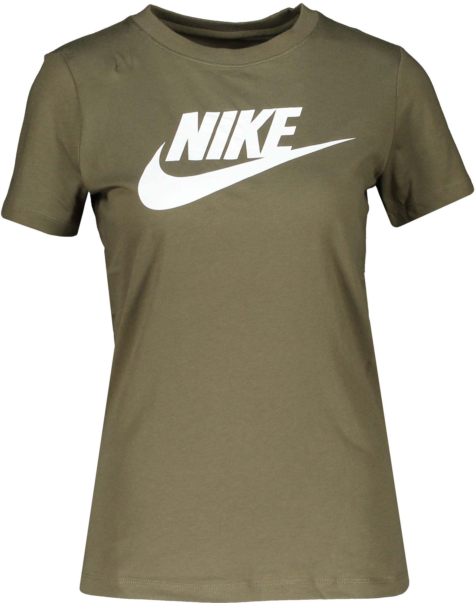 Nike Essential T-Shirt Damen Grün Weiss F223