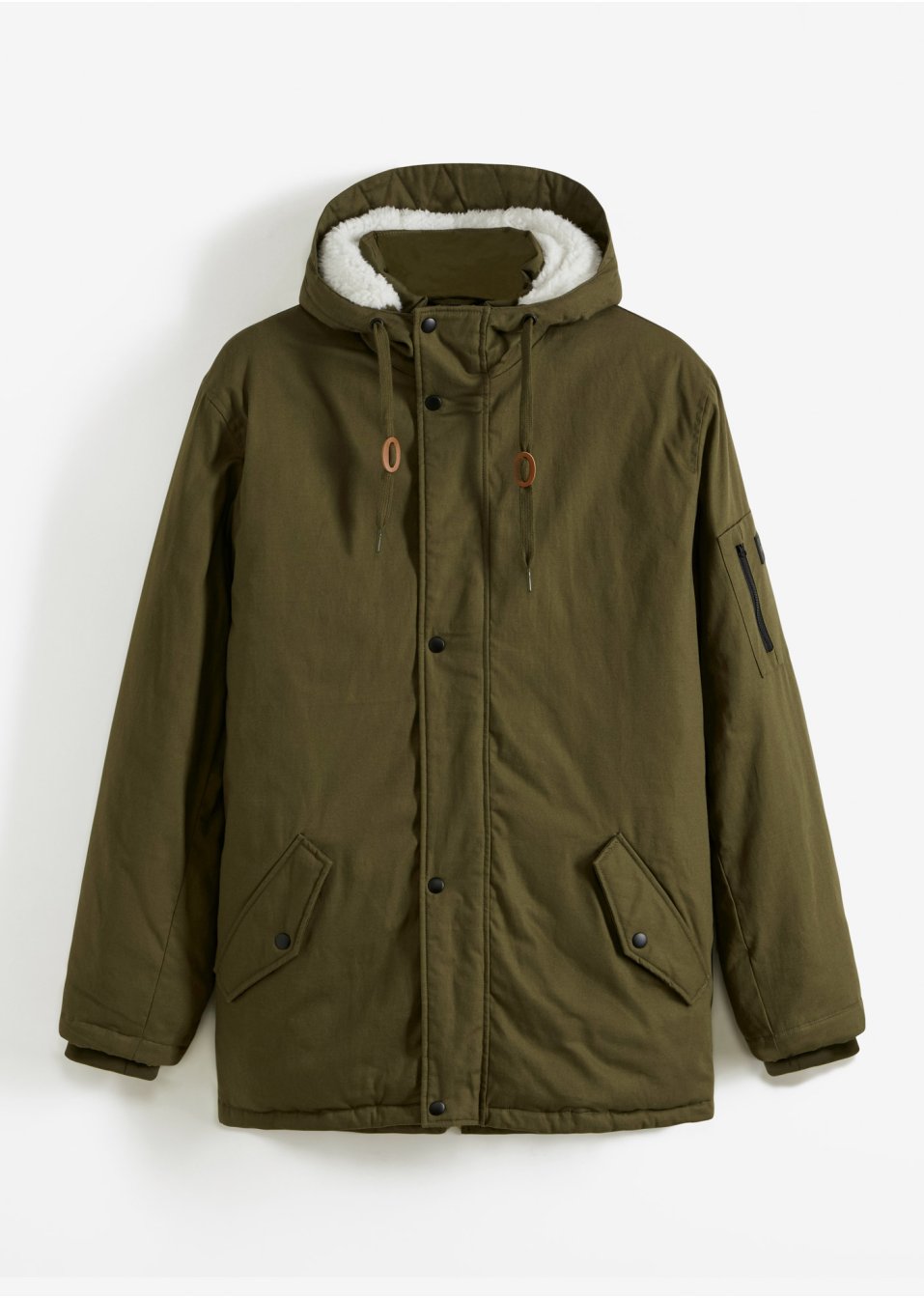 Parka coupe confort avec capuche