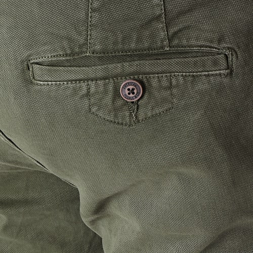 Pantalon Chino Vert Kaki