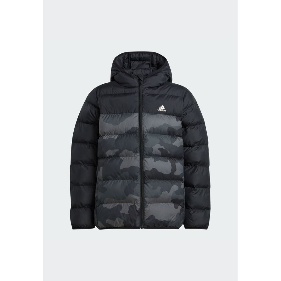 Adidas Synthetic Down Allover Print Jacket