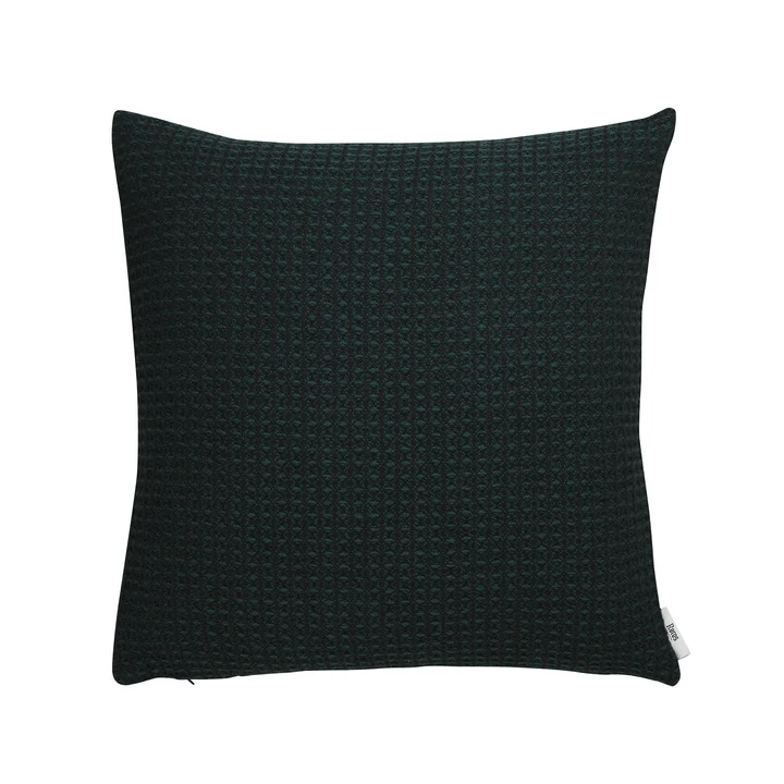 Røros Tweed - Vega Kissen, 50 x 50 cm, dunkelgrün