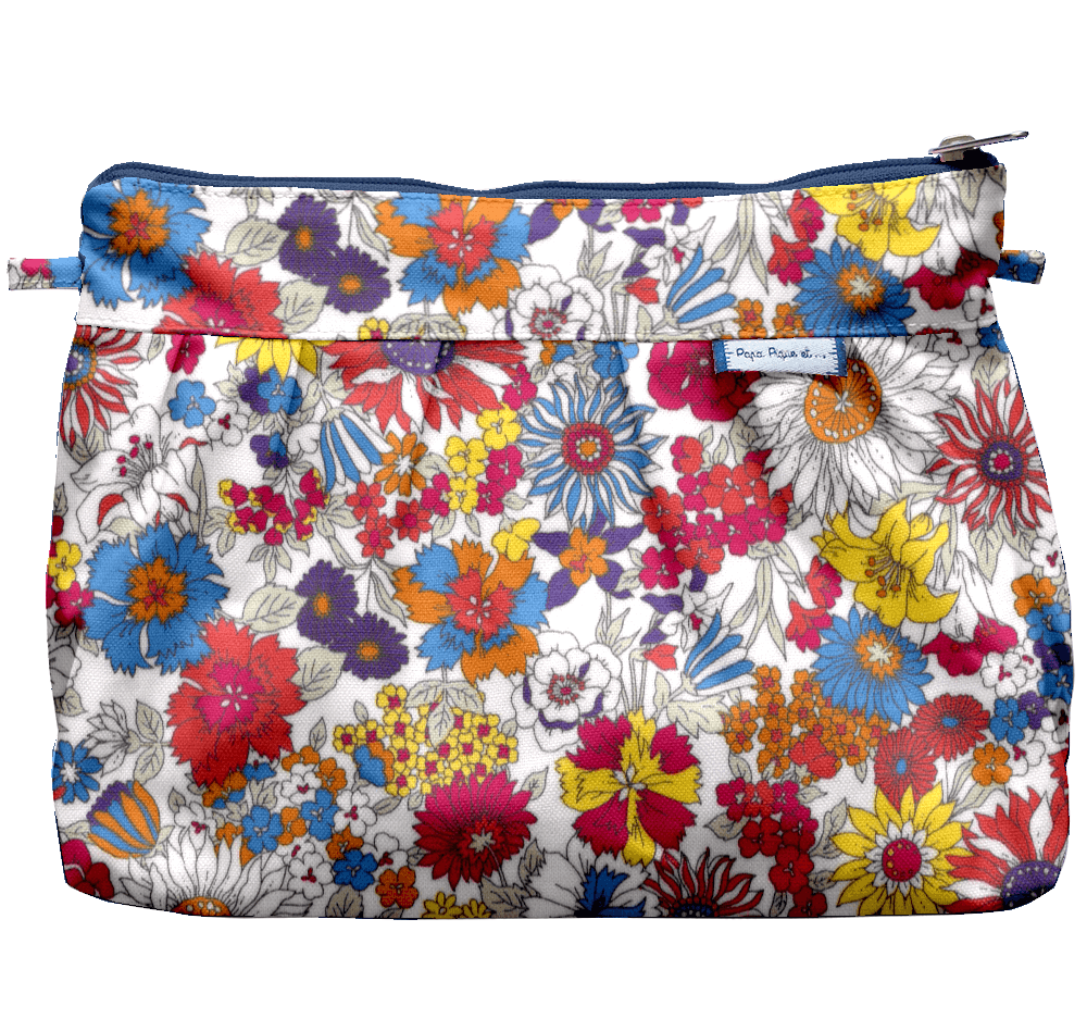 Pochette Plissée Tutti Fleuri