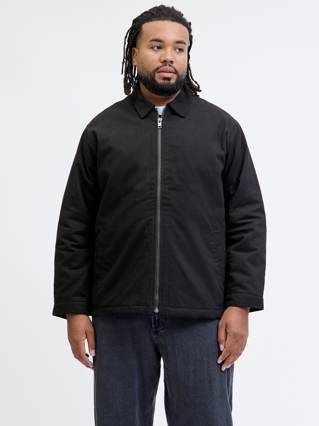 Jack & Jones PlusSize Outdoorjacke »JJEDOVER WORKER JACKET SN PLS« ohne Kapuze