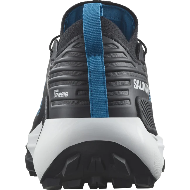 S/LAB GENESIS  Trailrunning-Schuhe Unisex Black/White/BLUEDANUBE