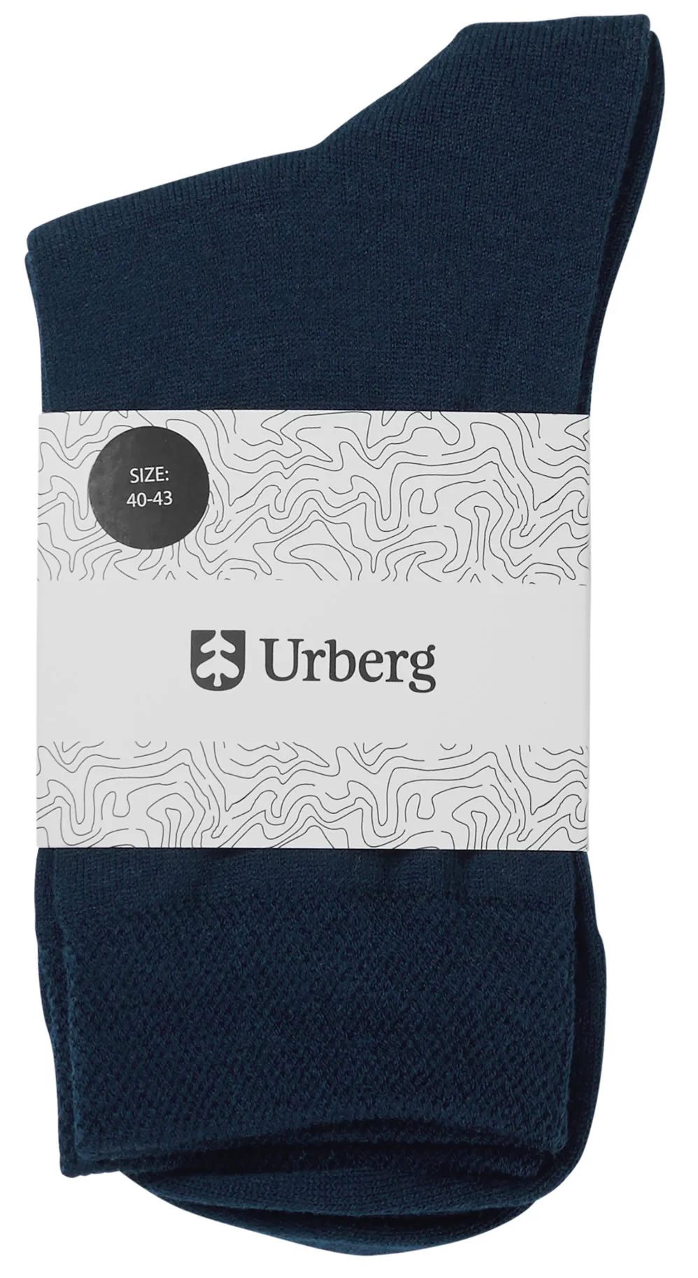 Urberg Every Day Merino Wool Sock Midnight Navy