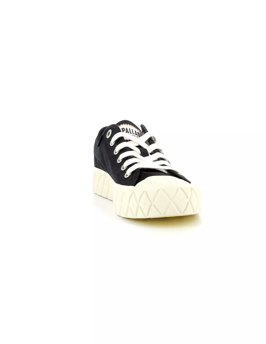 PALLADIUM PALLA ACE CANVAS - Baskets BLACK/WHTASPARAGUS-M