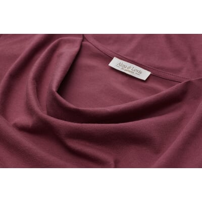Damen-Shirt Cascade, Dunkelrot