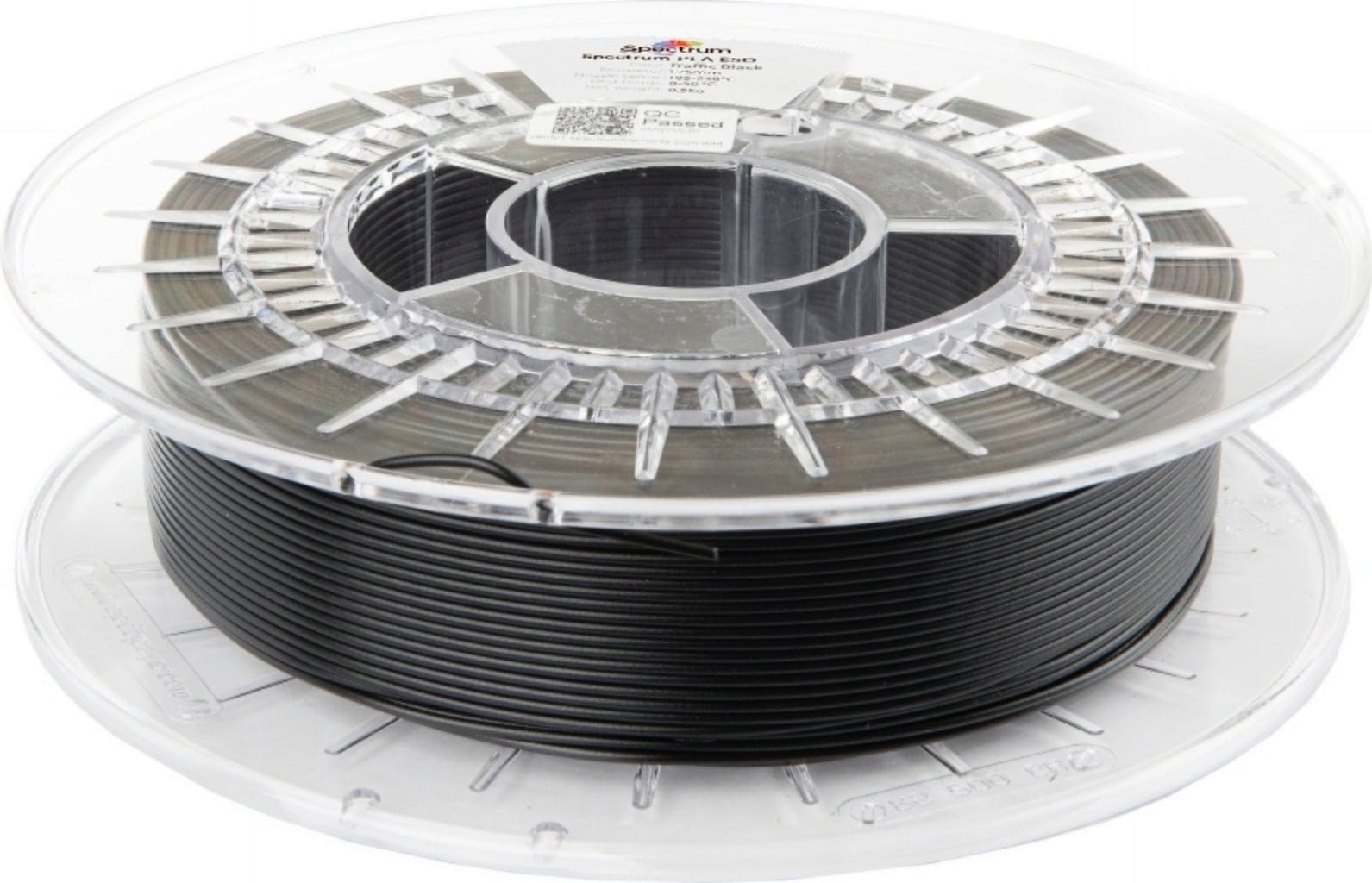 Spectrum  PLA ESD Traffic Black, 1,75 mm / 500 g    Antistatisches PLA Filament für sensible Elektronik in Traffic Black