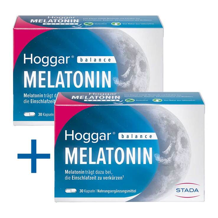 Hoggar Melatonin balance + Gratis 30 St Hoggar Mel, 30 St