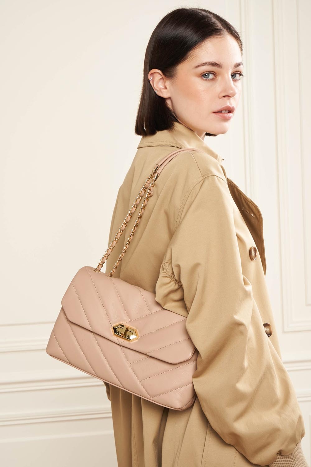 Soft Matelassé-Sac besace