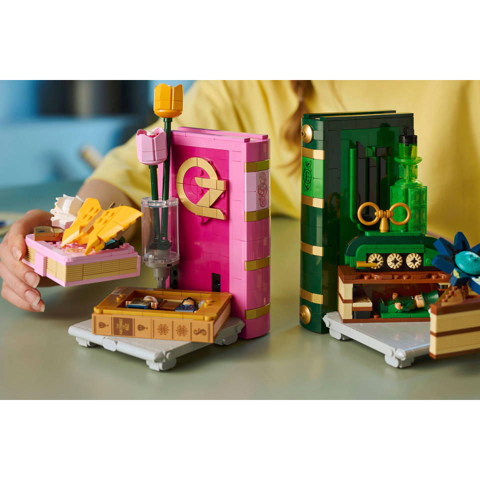 LEGO Wicked Glinda en Elphaba boekensteunen 75691