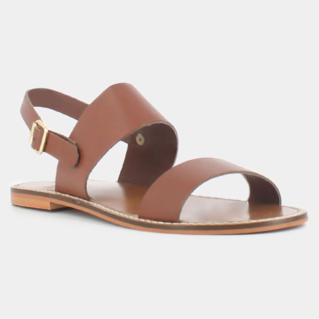 Jonak Sandales en Cuir Waou cognac