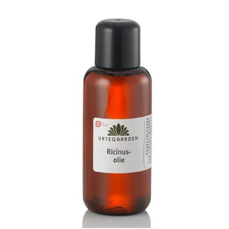 Urtegaarden Økologisk Ricinusolie - koldpresset - 100 ml