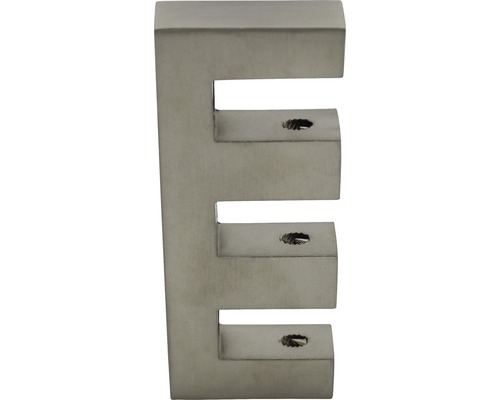 Plafondbeugel helder 3-spoor voor Kopenhagen RVS look 32 x 11 mm