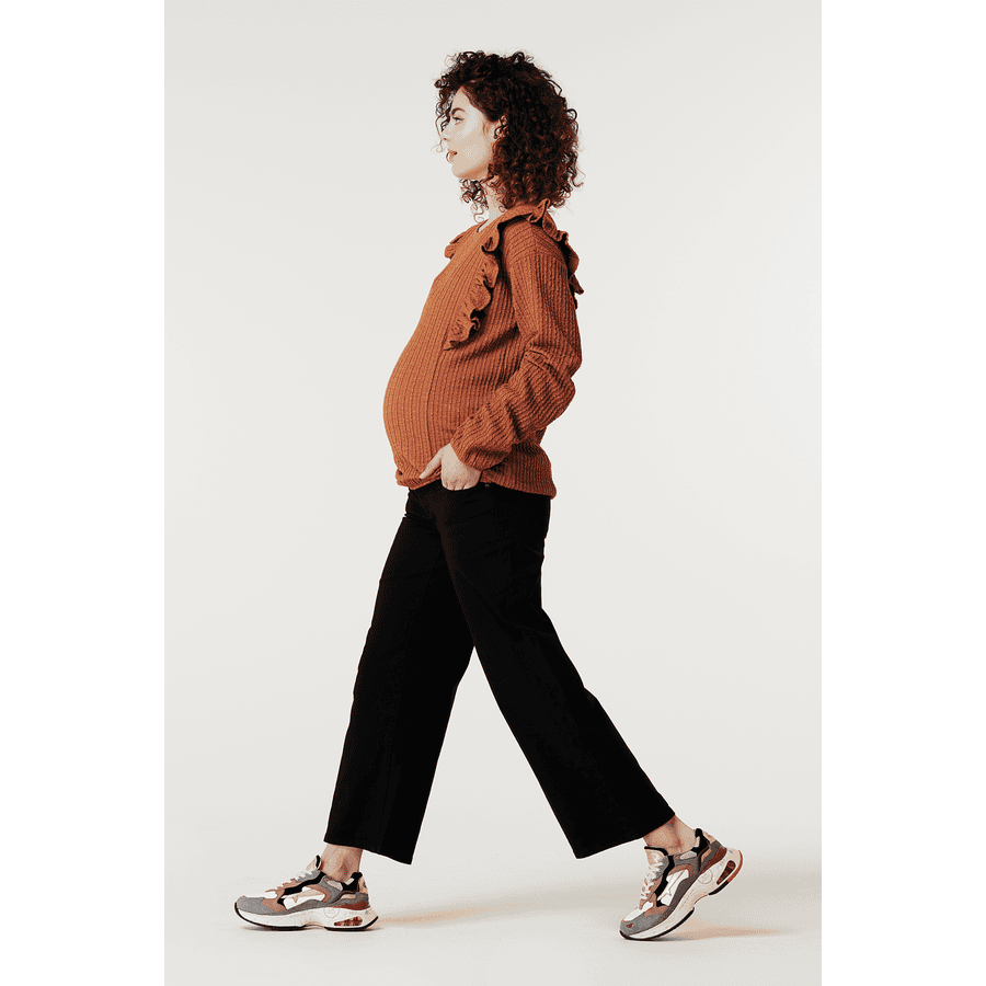 SUPERMOM Langarmshirt Abby Mocha Bisque