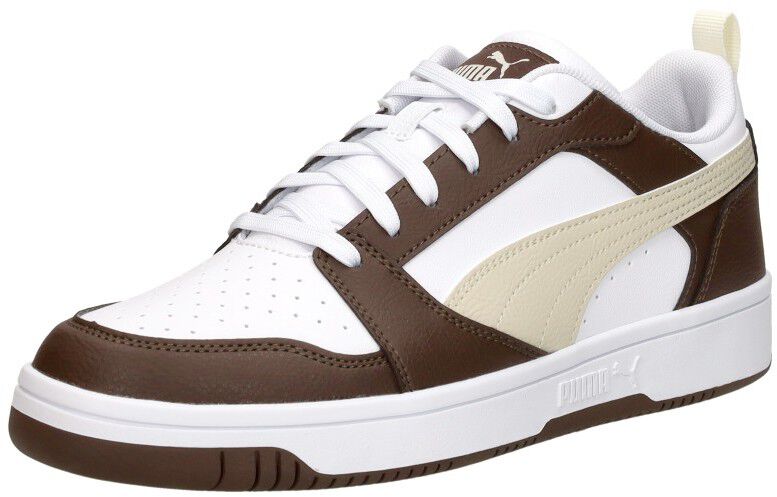 Puma Rebound v6 Low donkerbruin