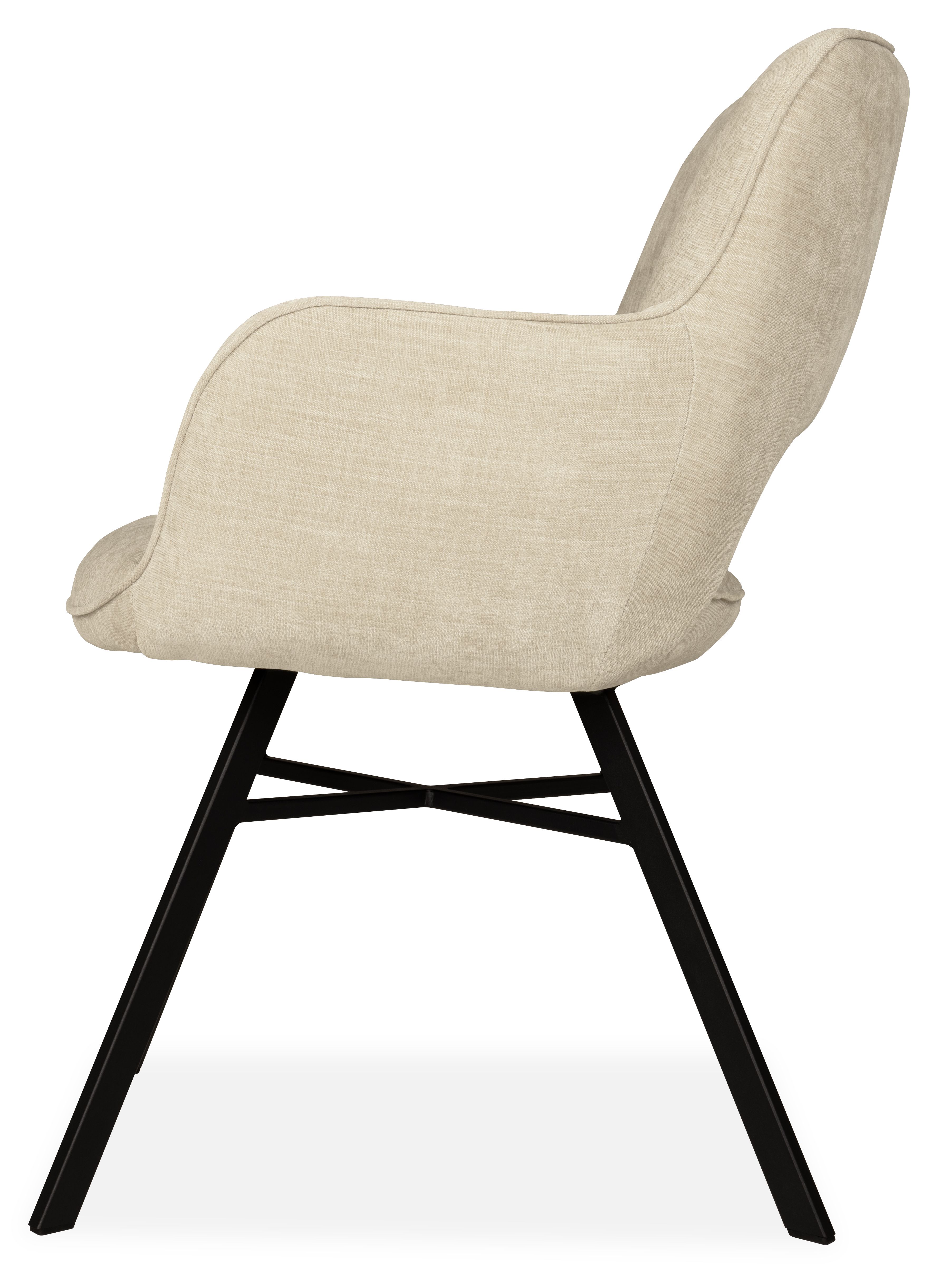 Eetkamerstoel - Miami Toffee Seta B58 x D65 x H85.5 cm