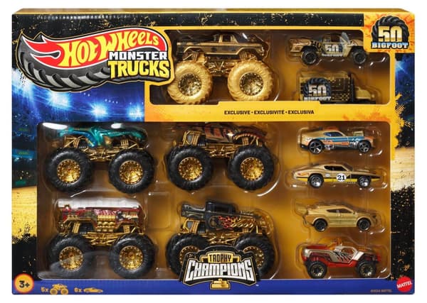 Monster Trucks Bigfoot Trophy Champions Multipack