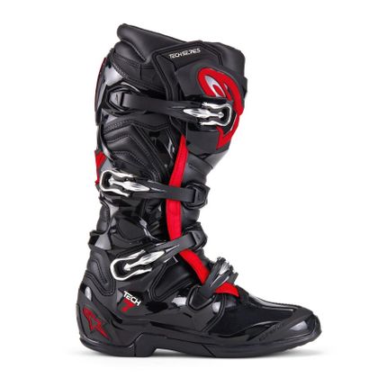 Bottes cross Alpinestars TECH 7 2025 - Multicolore / Rouge
