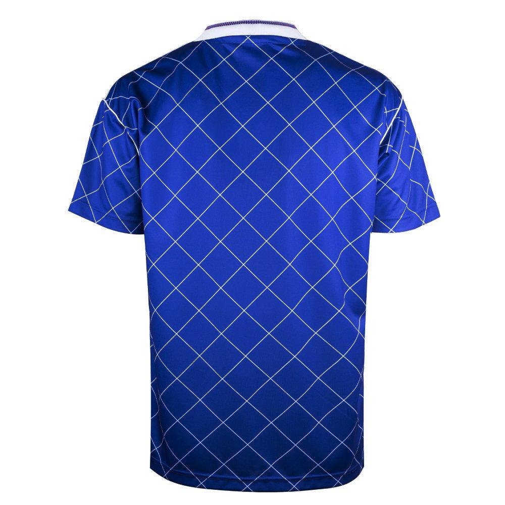 Score Draw Chelsea Football Club 1988 Retro Shirt Adults