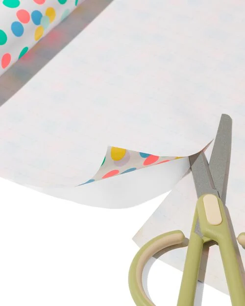 papier cadeau 200x70 pois
