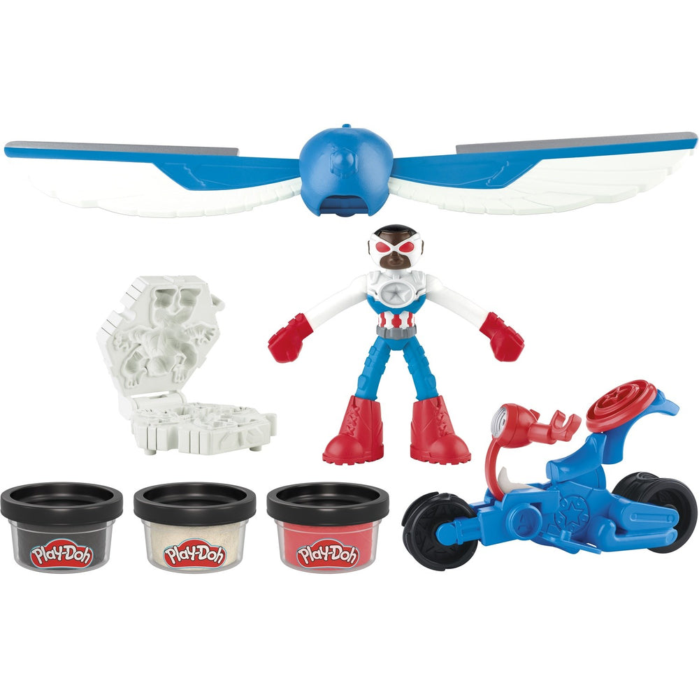 Køb Play-Doh Captain America Moto-Skærer