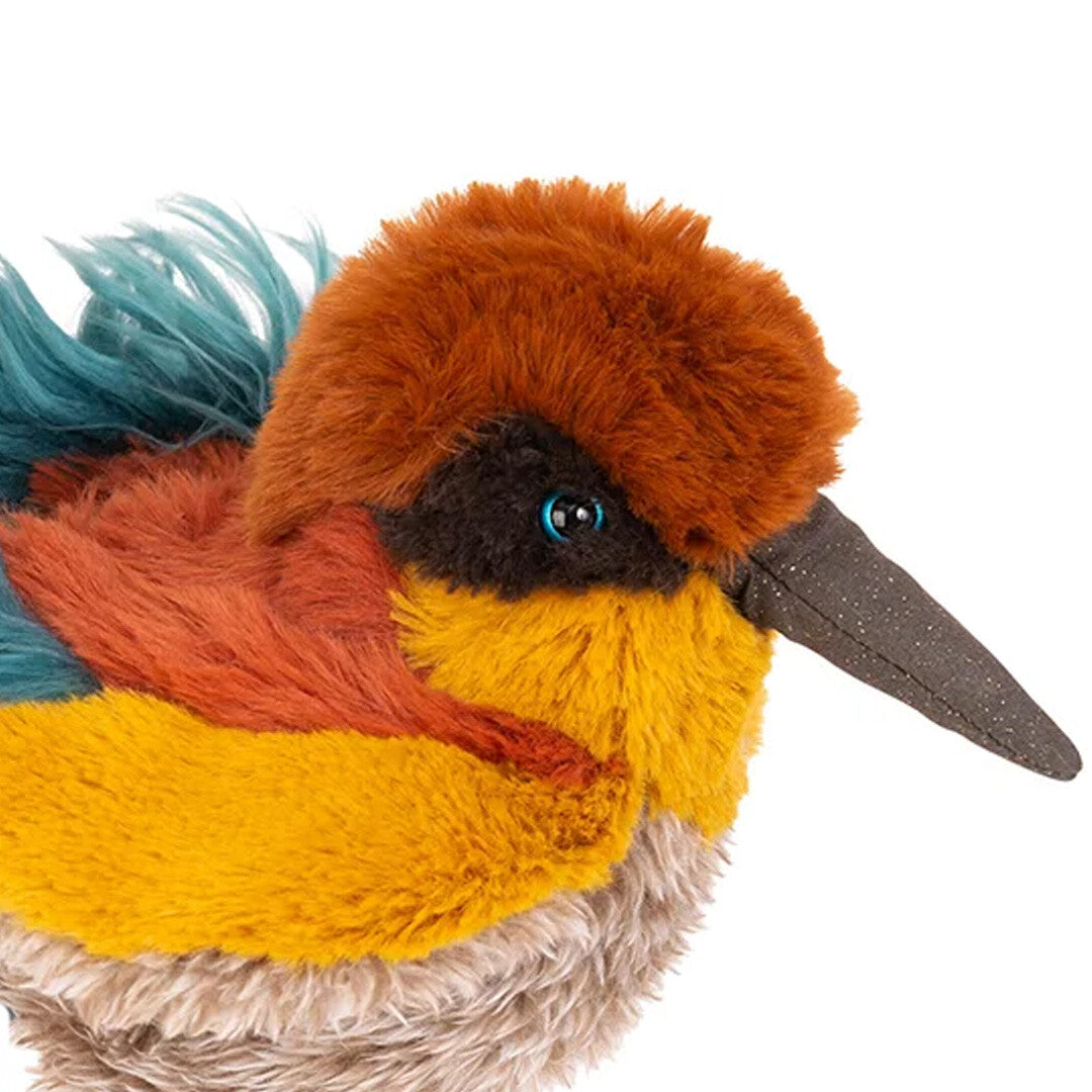 Moulin roty knuffelvogel bijeneter - 22 cm