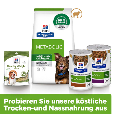 Hill's Vet Hundefutter Prescription Diet Metabolic Lamm 12kg