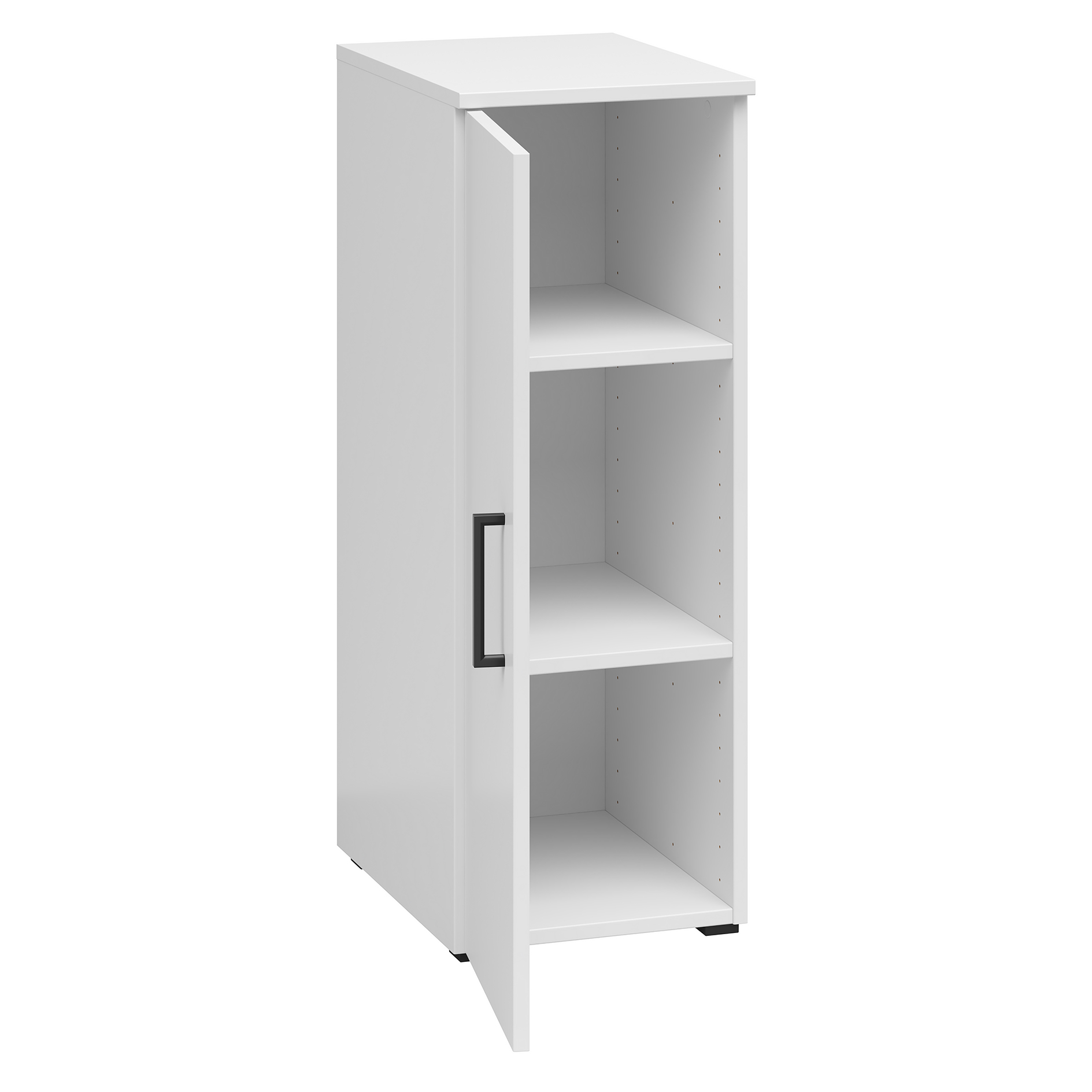 Kommode/Hängeelement - weiß - 30 cm