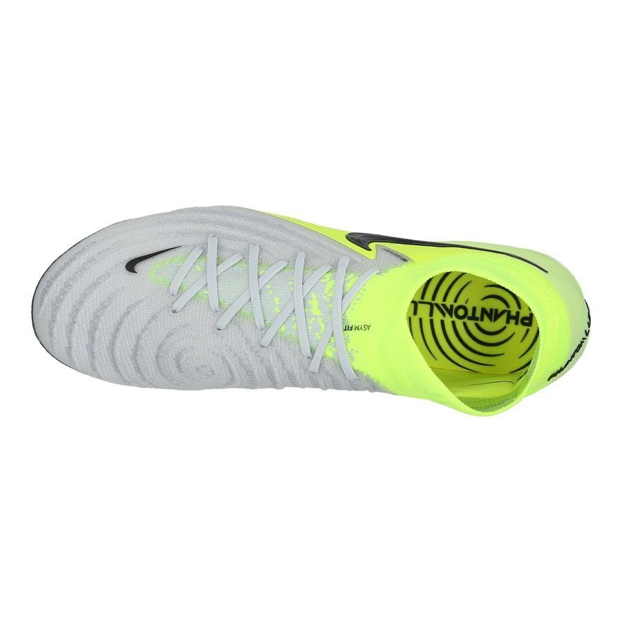 Nike Phantom Luna II Elite FG Mad Voltage - Argenté/Noir/Jaune Fluo