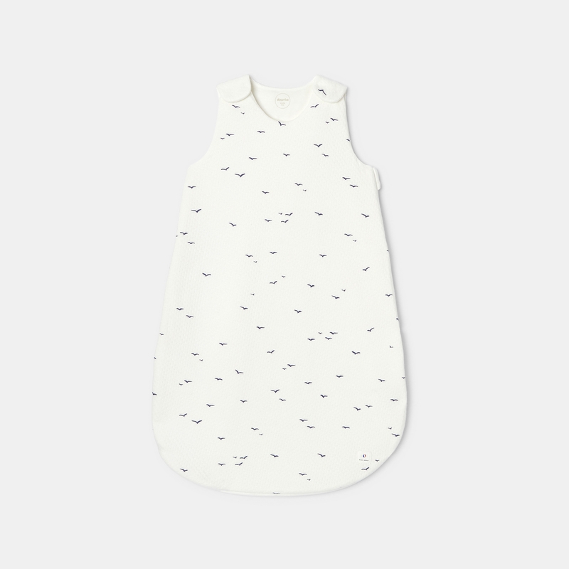 Gigoteuse en coton bio blanche mixte Absorba