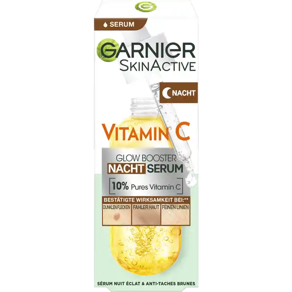 Nacht Serum Vitamin C Glow Booster Anti-Dunkle-Flecken