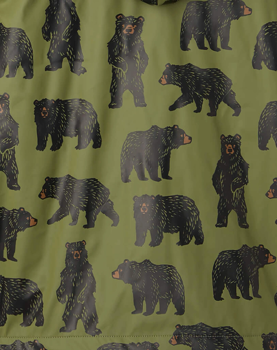Regenjacke WILD BEARS in olive/dark green