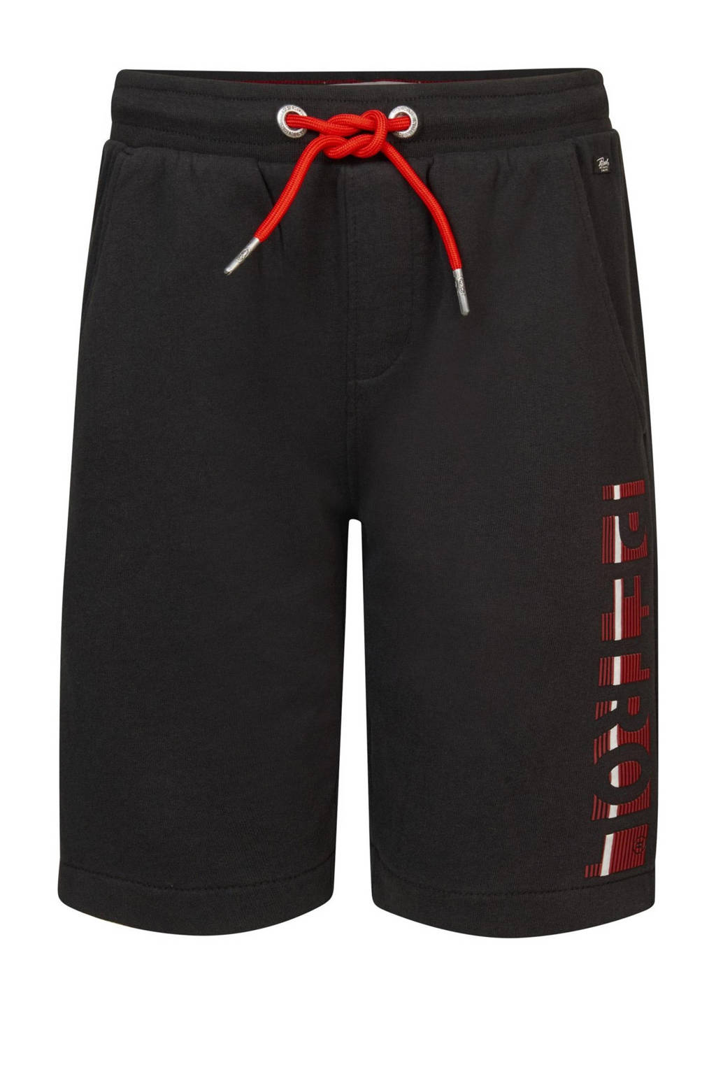 Petrol Industries sweatshort met logo zwart