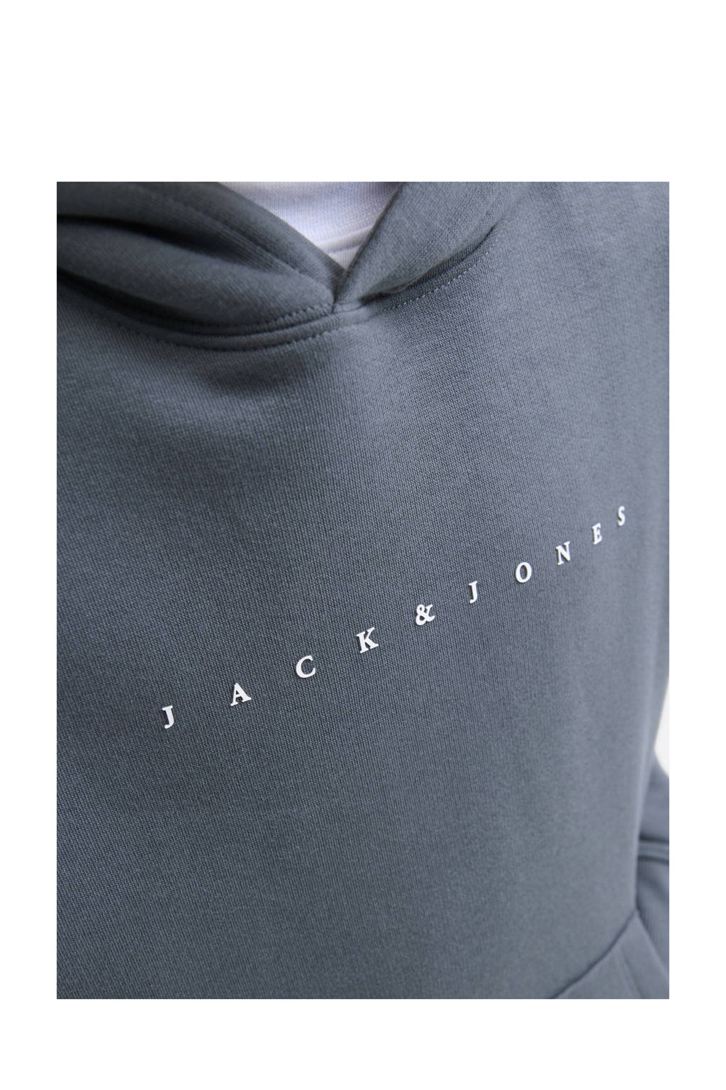 JACK & JONES JUNIOR hoodie grijsblauw