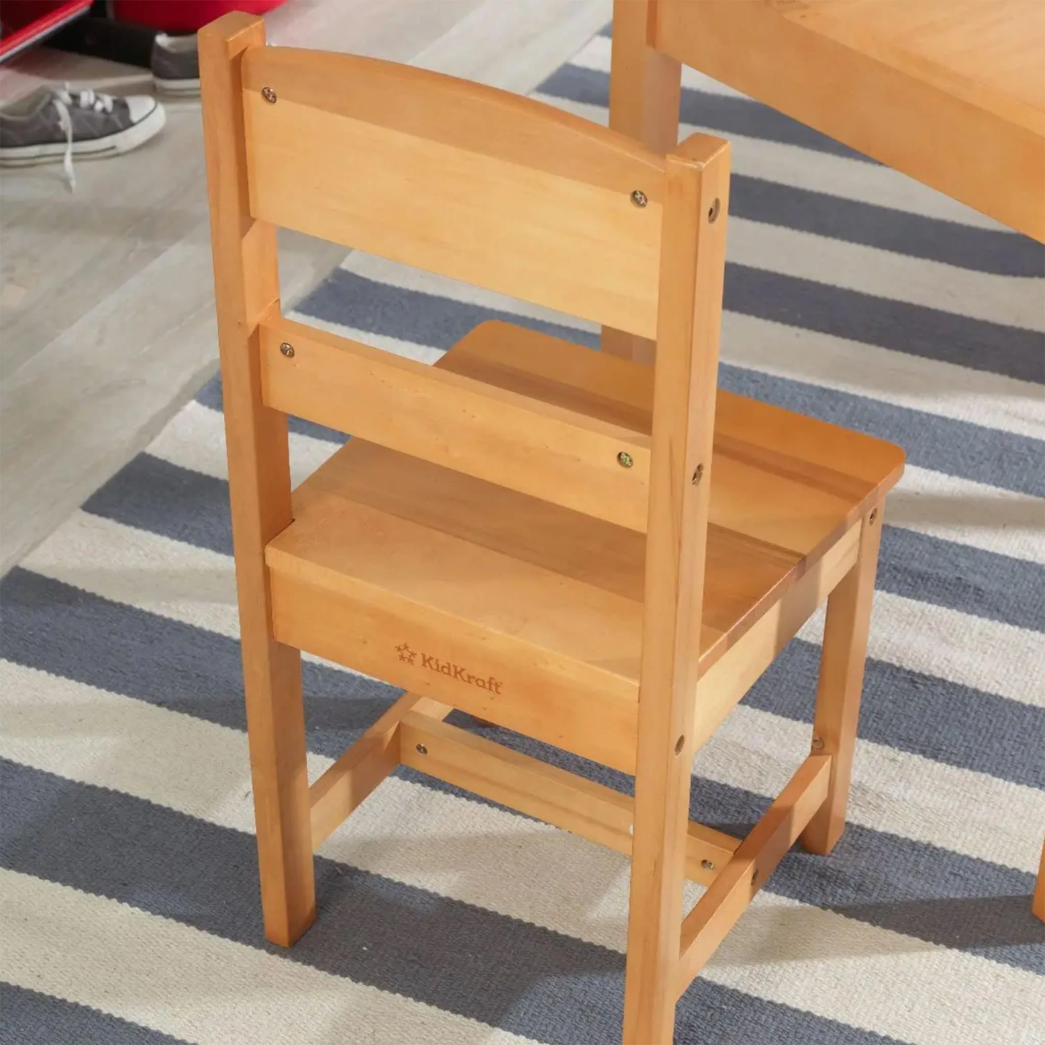KidKraft Table et 2 Chaises pour Enfant - Naturel