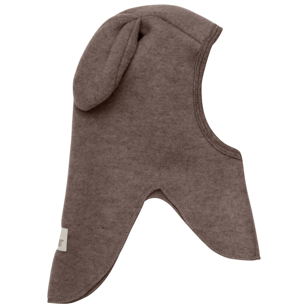 Køb Huttelihut Brown Melange Elefanthue Ears Wool Fleece